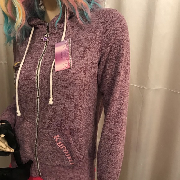 Adorable vintage y2k custom kuromi hoodie 😈💜 - Picture 3 of 14